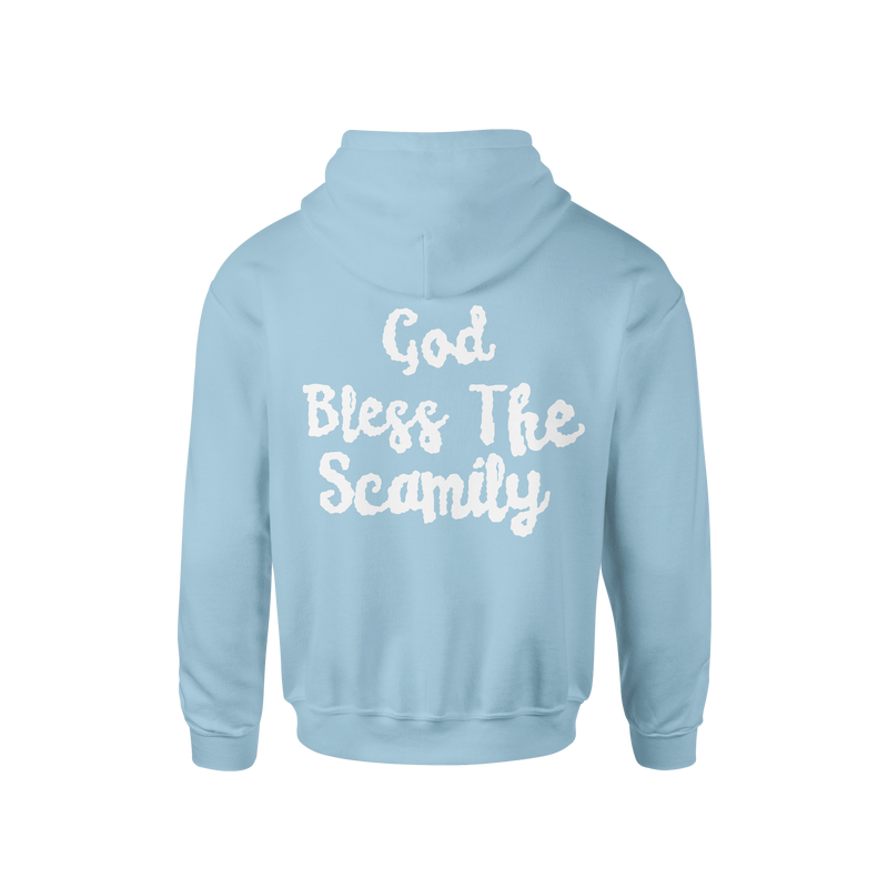 THE SCAMILY® CLOUD HOODIE - BABY BLUE