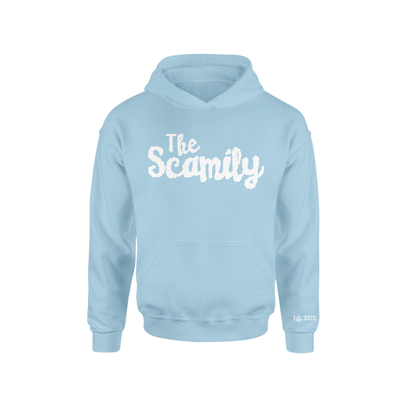 THE SCAMILY® CLOUD HOODIE - BABY BLUE