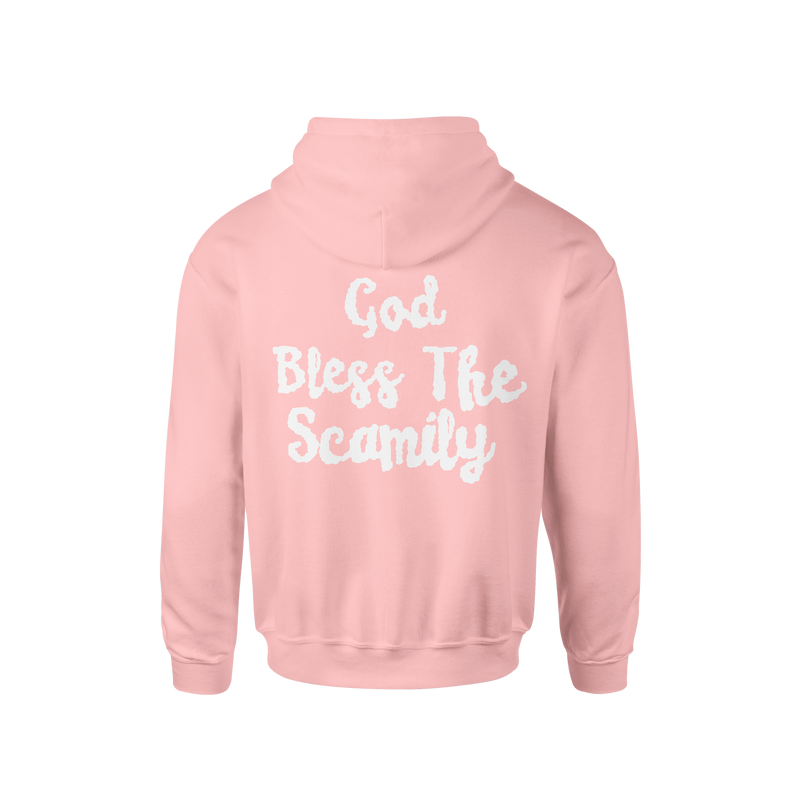 THE SCAMILY® CLOUD HOODIE - BABY PINK