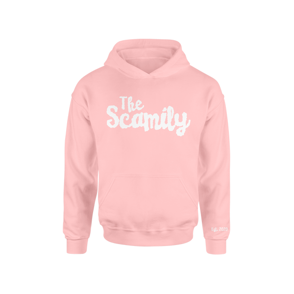 THE SCAMILY® CLOUD HOODIE - BABY PINK