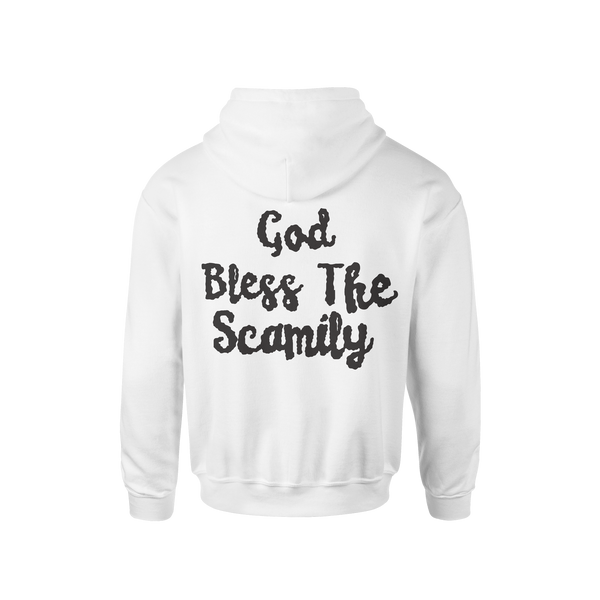 THE SCAMILY® CLOUD HOODIE - WHITE