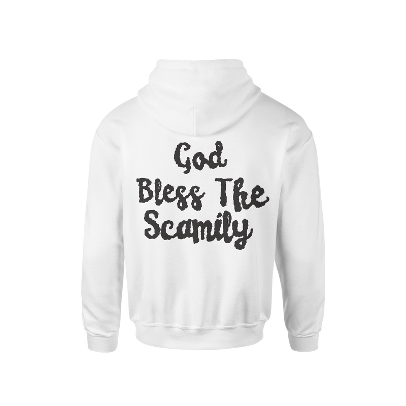 THE SCAMILY® CLOUD HOODIE - WHITE