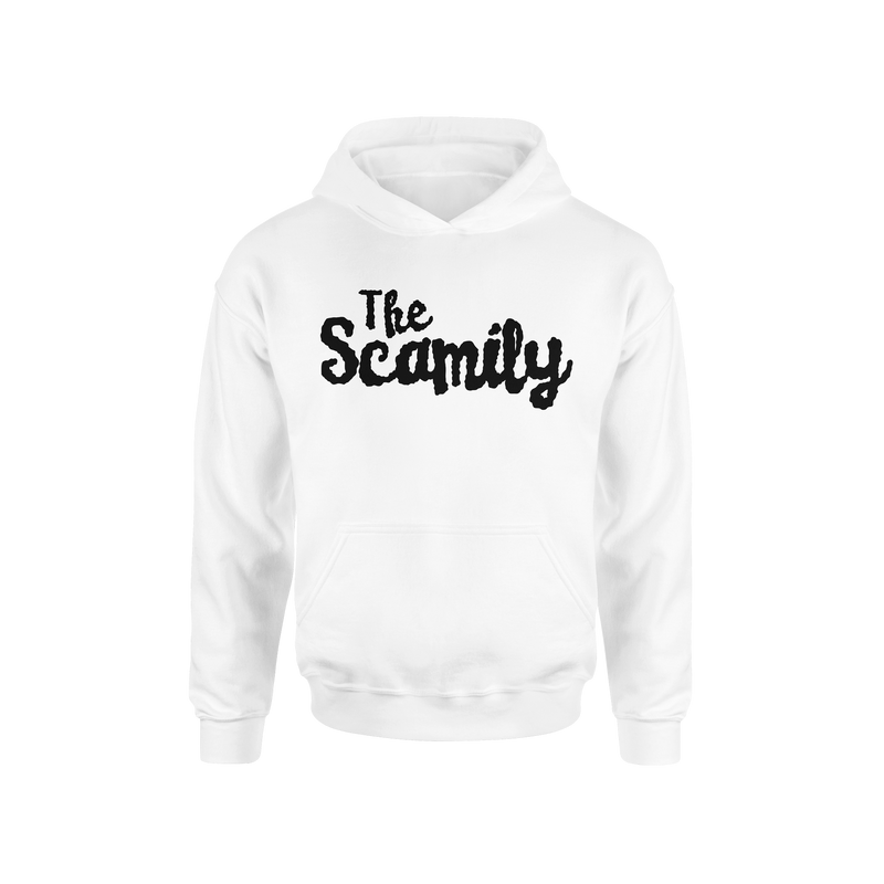 THE SCAMILY® CLOUD HOODIE - WHITE